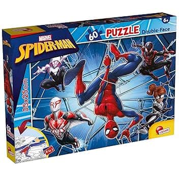 Liscianigiochi Marvel Puzzle DF M-Plus 60 Spiderman, 99634