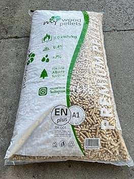 PELLET DI FAGGIO E ABETE- ALTO POTERE CALORIFICO (1 SACCO DA 15 KG)