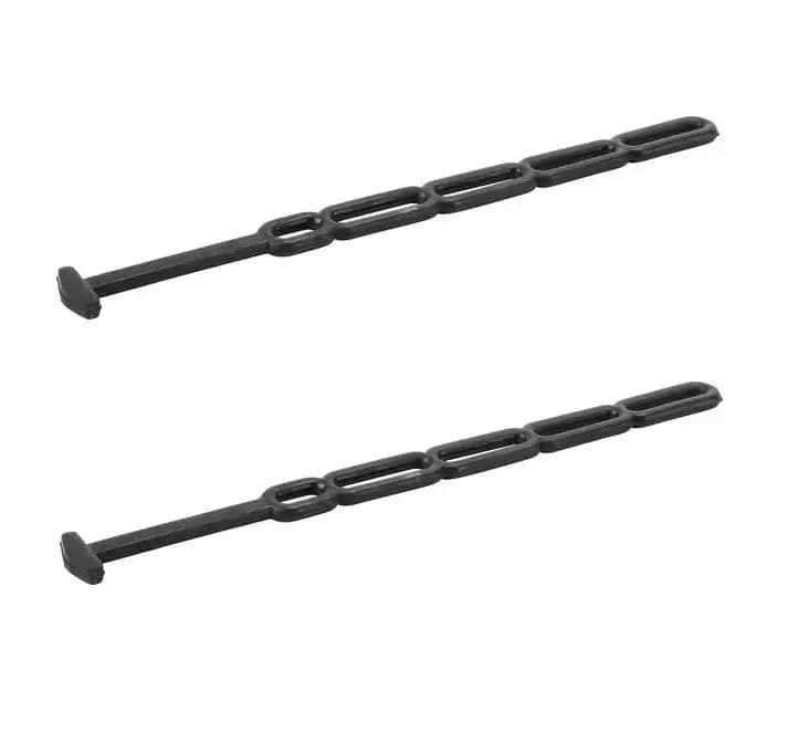 cyclingcolors 2x Cinghie elastiche in gomma cintura elastico piatte corda fissaggio molla moto auto trattore, 365mm