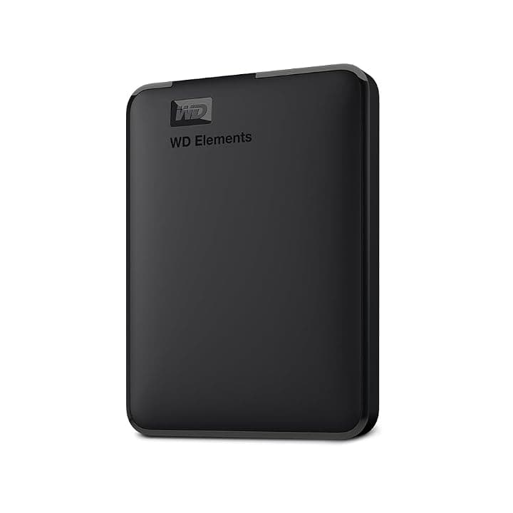 WD 2TB Elements Hard Disk Esterno Portatile, USB 3.2 Gen 1 SuperSpeed/USB 3.0, Espandibilità plug-and-play, Formatto per Windows, Nero