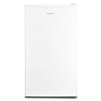 COMFEE' RCD93WH2(E) Frigorifero Monoporta 93L Zona di raffreddamento rapido, controllo della temperatura, Silenzioso, Sicuro, Frigo Per applicazioni in Hotel, Casa, Ufficio, Colore Bianco