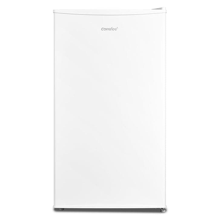 COMFEE' RCD93WH2(E) Frigorifero Monoporta 93L Zona di raffreddamento rapido, controllo della temperatura, Silenzioso, Sicuro, Frigo Per applicazioni in Hotel, Casa, Ufficio, Colore Bianco