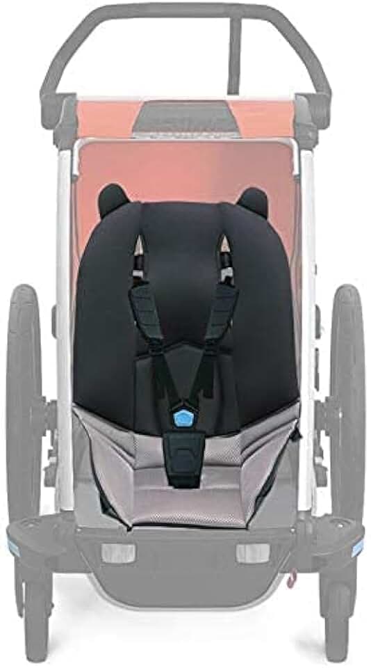 Cuscino di sostegno per rimorchio per bicicletta, universale, con rete traspirante 3D