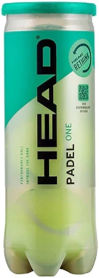 Head Unisex Adult 3B ONE-6DZ Padel Ball, giallo, taglia unica