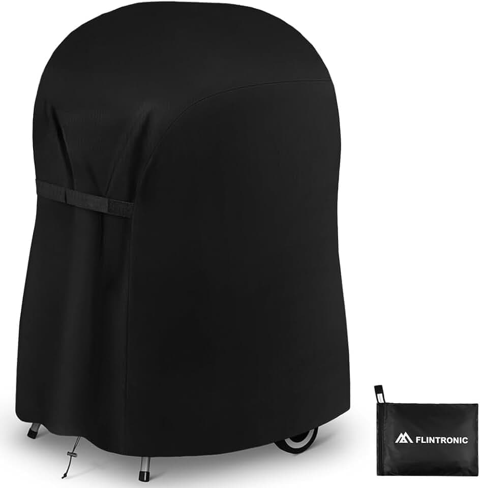 Flintronic Coperture per Barbecue, Coperture Barbecue Impermeabili, Coperture per Barbecues Esterne Antistrappo e Resistenti ai Raggi UV, 76 * 66 * 110 CM