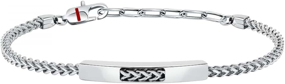 Sector No Limits Sector Bracciale PULSEIRA, Basic, AÇO, piastra C EMANEL, 22 cm SZS68 Marca