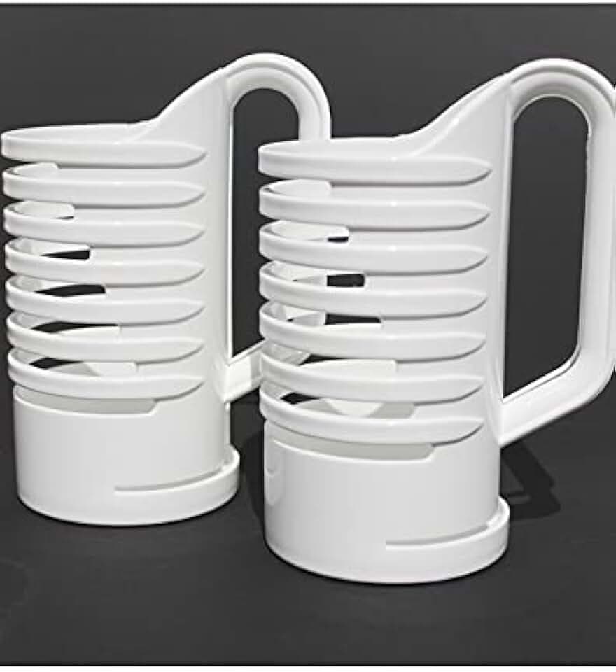 JOSKO Produkte Portabottiglie e portabottiglie per la maggior parte dei tipi di bottiglie, set da 2 pezzi, facile da versare