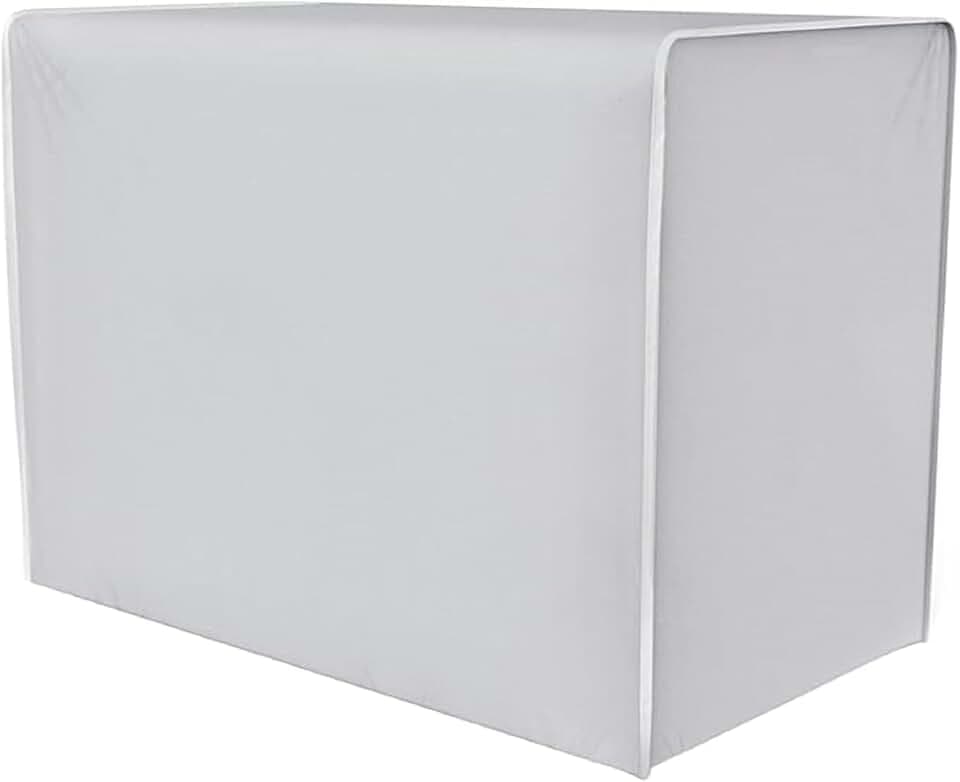 Copri Condizionatore da Esterno, Copertura Condizionatore Esterno Universale, Copertura Condizionatori Pvc, Coperchio Condizionatore Esterno Impermeabile Solare Anti-Polvere Anti-Neve-100*41*80cm