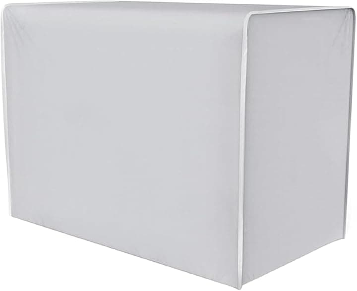 Copri Condizionatore da Esterno, Copertura Condizionatore Esterno Universale, Copertura Condizionatori Pvc, Coperchio Condizionatore Esterno Impermeabile Solare Anti-Polvere Anti-Neve-100*41*80cm