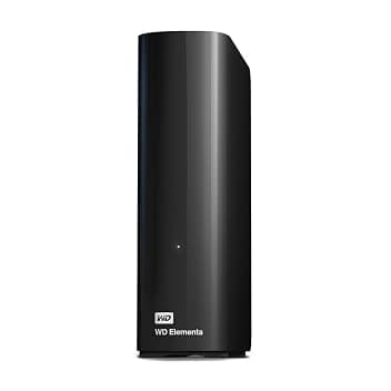 WD 18 TB Elements Hard Disk Esterno per Desktop, USB 3.1 Gen 1, Ideale per espandere facilmente lo spazio di archiviazione e conservare foto, musica, video e file importanti, Nero