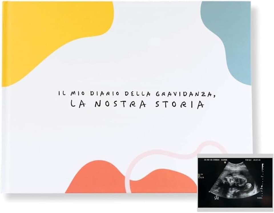 Diario della Gravidanza per Mamma - Album dei Ricordi per Future Mamme - Libro Gravidanza da Compilare con Spazio Foto e Pensieri Settimanalmente