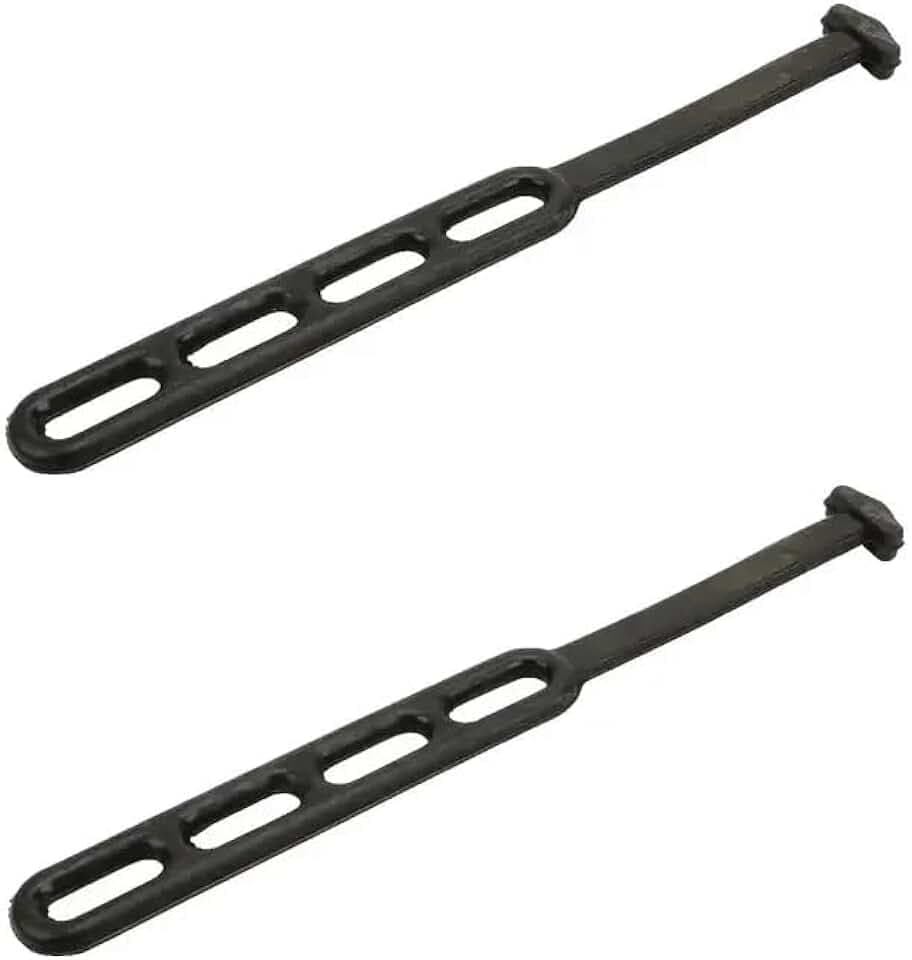 cyclingcolors 2x Cinghie elastiche in gomma cintura elastico piatte corda fissaggio molla moto auto trattore, 274mm