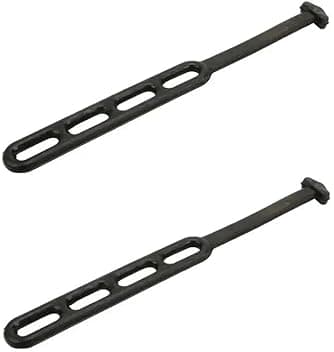 cyclingcolors 2x Cinghie elastiche in gomma cintura elastico piatte corda fissaggio molla moto auto trattore, 274mm