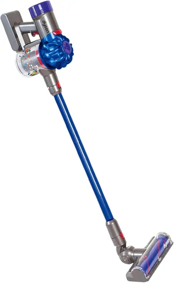 Casdon Dyson aspirapolvere senza filo | Aspirapolvere Dyson giocattolo interattivo ufficialmente autorizzato per bambini da 3 anni in su | Giochi di ruolo realistici e divertenti!