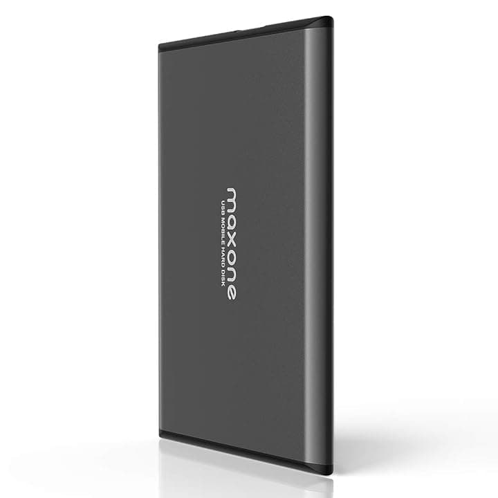 Disco rigido esterno portatile ultrasottile da 2,5" USB 3.0 per laptop/desktop/Xbox One/PS4 Charcoal 500 GB