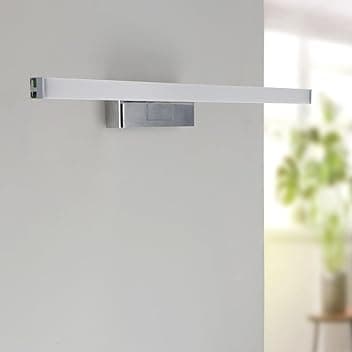 M Ledme - Luce LED per specchio da bagno Mirror, 6W, 40 cm, bianco neutro 4000K, impermeabile IP44, montaggio su specchi, mobili o pareti (facile) 400X45X103H mm