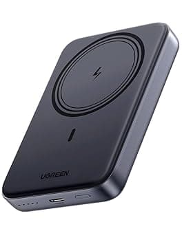 UGREEN Nexode Power Bank Magnetico 10000mAh, Caricatore Portatile Wireless con 20W USB C Ricarica Rapida PD QC 3.0, Compatibile con iPhone 17 Pro Max Air 16 15 14 13 12 Mini Plus Pro Max (Nero) ClimatePartner certified