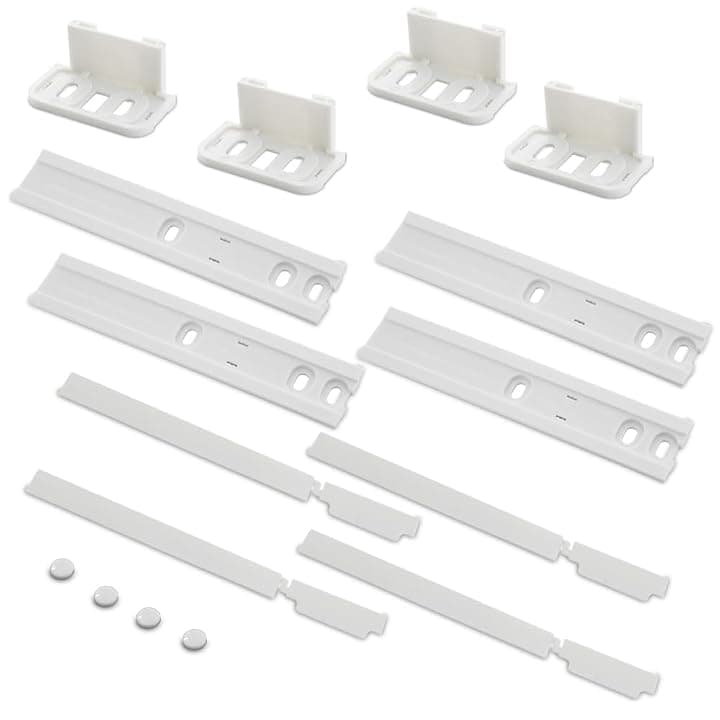 Kit 4 Guide Porta Frigorifero Incasso Compatibili Ariston Indesit Whirlpool