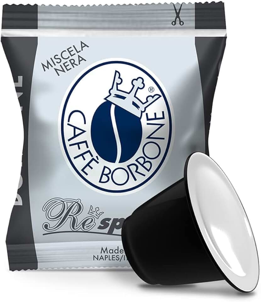 Caffè Borbone Respresso Miscela Nera - 100 Capsule Compatibili Nespresso®*