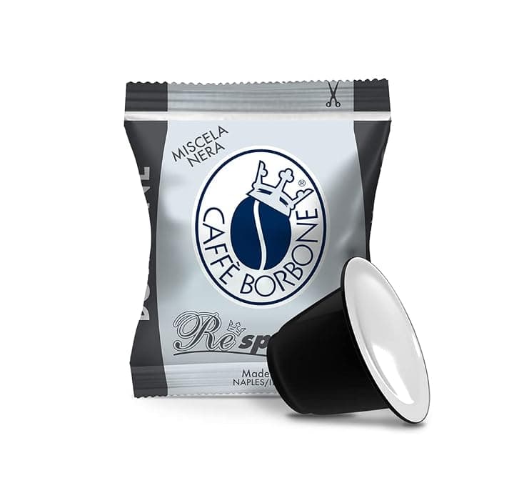 Caffè Borbone Respresso Miscela Nera - 100 Capsule Compatibili Nespresso®*