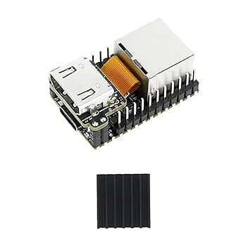 youyeetoo Sipeed NanoKVM Mini Remote Control Operations Server Maintenance Server, 1TOPS NPU 1GHz C906 RISC-V Linux Single Board Computer, con porta di rete 100M (pacchetto lite)