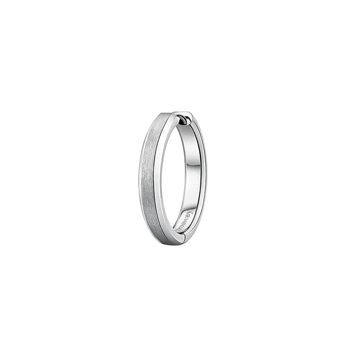 Brosway Orecchino Singolo Uomo, Orecchino a Cerchio in Acciaio | Collezione INK - BIK102