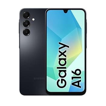 Samsung Galaxy A16 Smartphone Android 14, Display Super AMOLED 6.7" FHD+, 4GB RAM, 128GB, Batteria 5.000 mAh, Resistenza IP54, memoria espandibile fino a 1.5TB, Black [Versione Italiana]