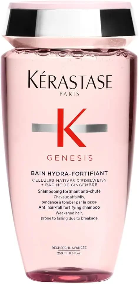 Kérastase, Genesis, Shampoo Professionale Fortificante per Capelli Indeboliti, Capelli Sani e Forti, Con Cellule Native di Stella Alpina e Radice di Zenzero, Bain Hydra-Fortifiant