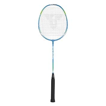 Talbot Torro Racchetta da Badminton Fighter Plus con Sistema di Impugnatura Airflex e Profilo Powerwave per Una Migliore accelerazione della Palla, Colore: Blu/Verde 429808