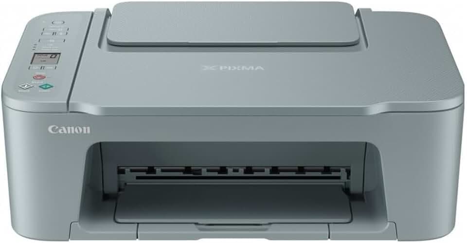 Canon PIXMA TS3752i - Stampante Wireless multifunzione, getto d'inchiostro a colori, stampa, scansione, copia, display LCD da 1,5 pollici, WLAN, Print App, 4800 x 1200dpi, compatibile PIXMA PRINT PLAN
