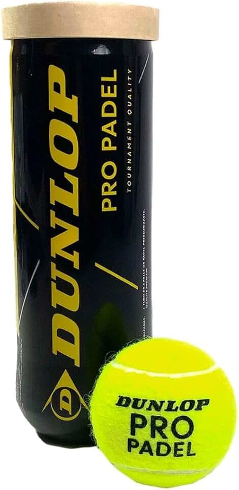 DUNLOP Pro Padel Balls - Palline da padel per competizioni e tornei