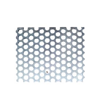 Lamiera forata inox braciere stufe pellet nocciolino x tutte le marche sp. 3 mm
