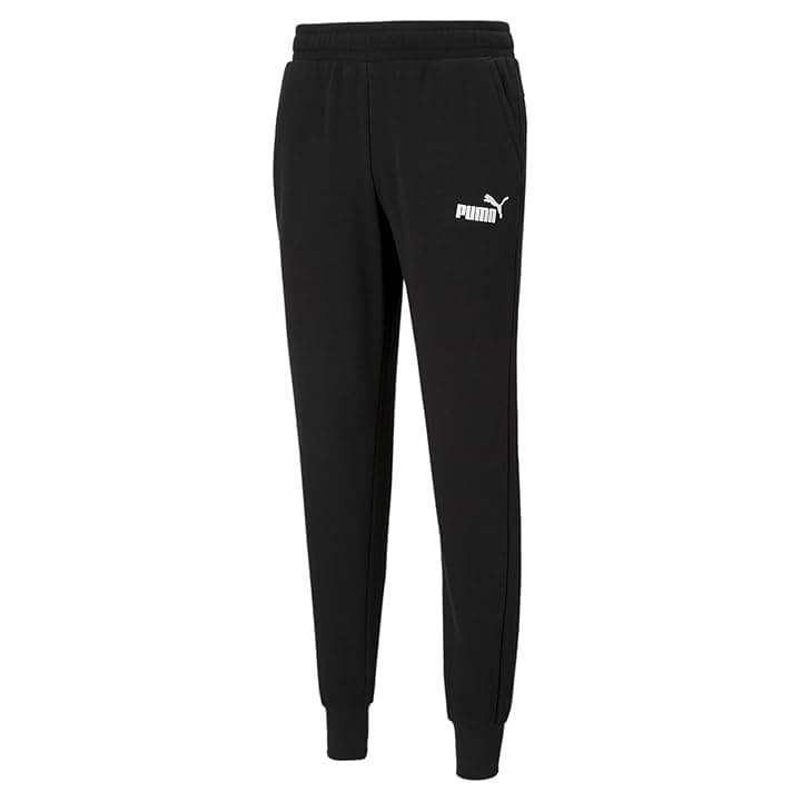 Puma - Essentials+ - Pantaloni con Logo in Pile, Pantaloni Uomo