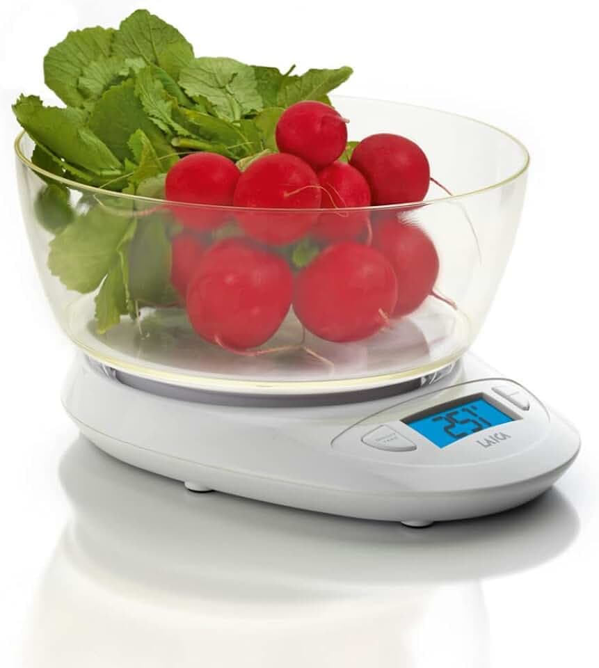 Laica KS1019 Da tavolo Bilancia da cucina elettronica Bianco bilancia da cucina