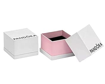 PANDORA Confezione Gioielli Regalo da Donna (5x5x4 cm)