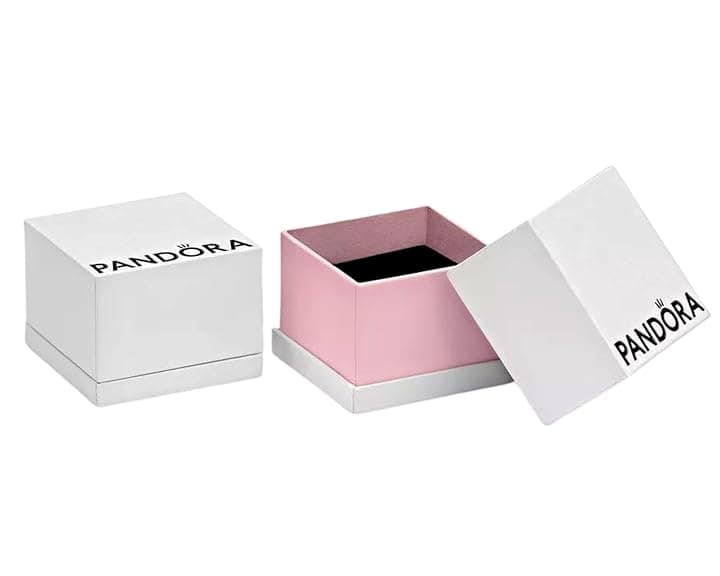 PANDORA Confezione Gioielli Regalo da Donna (5x5x4 cm)