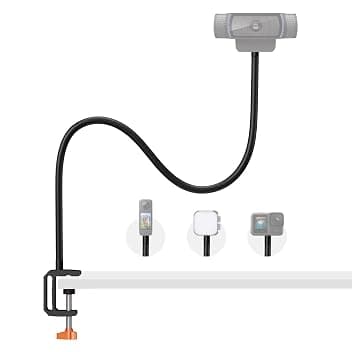 K&F CONCEPT Supporto Webcam Scrivania Braccio 27,5"/70cm Filettatura 1/4"
