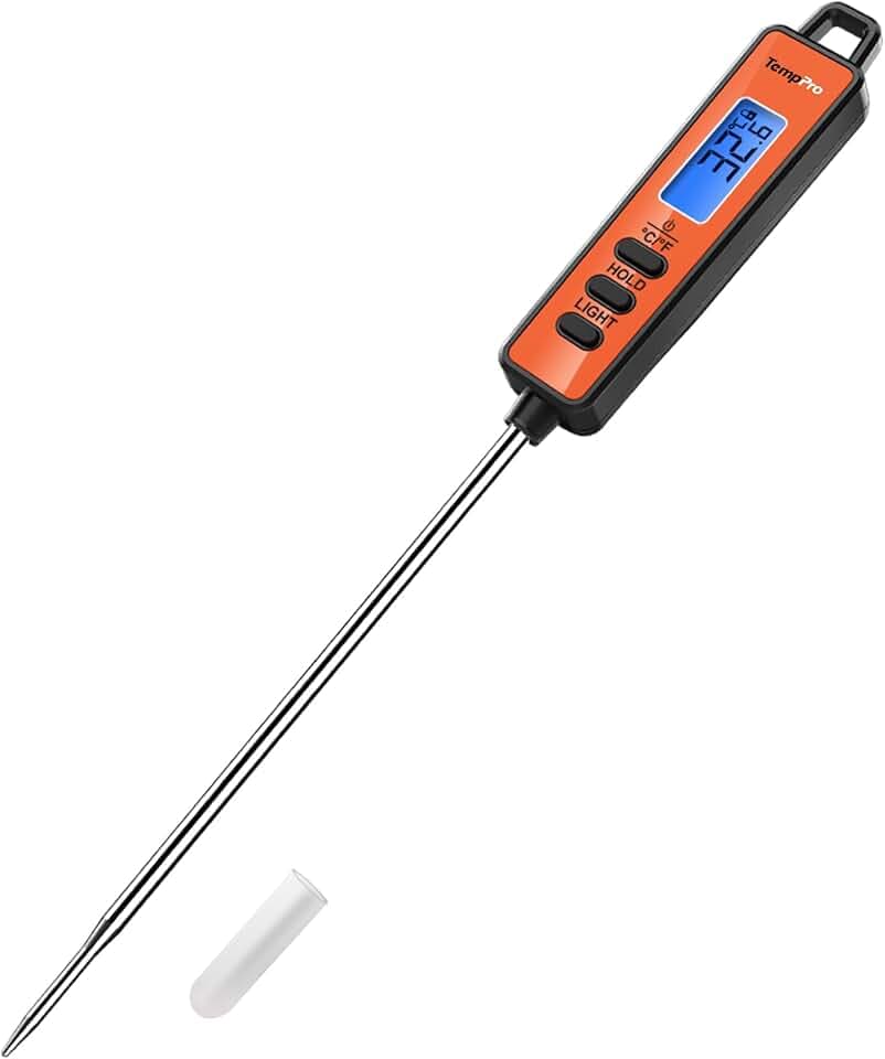 TempPro TP01S Kitchen Thermometer Digital Meat Thermometer