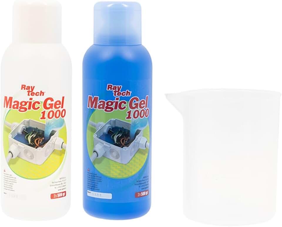 Raytech - Magic Gel 1000, sigillante gel isolante e bicomponente atossico e sicuro