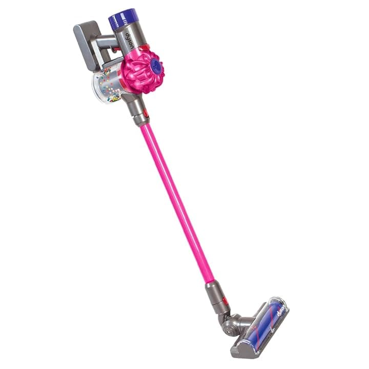 Casdon Dyson aspirapolvere senza filo | Aspirapolvere Dyson giocattolo interattivo ufficialmente autorizzato per bambini da 3 anni in su | Giochi di ruolo realistici e divertenti!