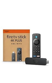 Fire TV Stick 4K Plus di Amazon, dispositivo per lo streaming con supporto per Wi-Fi 6, Dolby Vision/Atmos e HDR10+, trova serie TV più velocemente con Alexa+ Reducing CO2