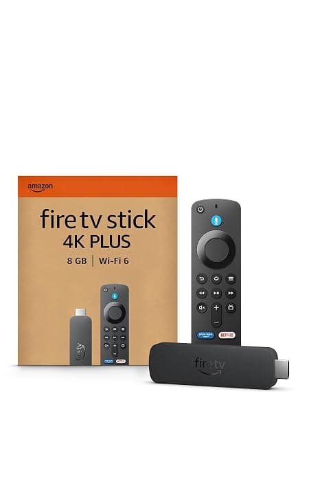 Fire TV Stick 4K Plus di Amazon, dispositivo per lo streaming con supporto per Wi-Fi 6, Dolby Vision/Atmos e HDR10+, trova serie TV più velocemente con Alexa+ Reducing CO2