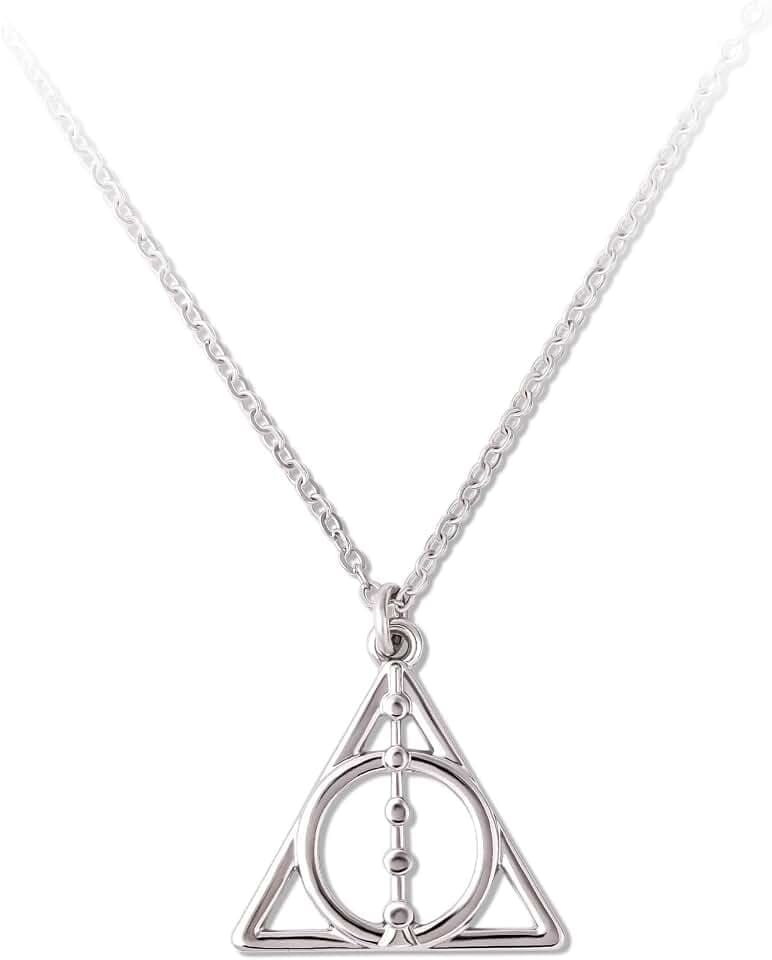 CERDÁ LIFE'S LITTLE MOMENTS Harry Potter - Collana con ciondolo a forma di Doni della Morte, in argento, per bambini e bambine