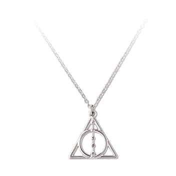 CERDÁ LIFE'S LITTLE MOMENTS Harry Potter - Collana con ciondolo a forma di Doni della Morte, in argento, per bambini e bambine