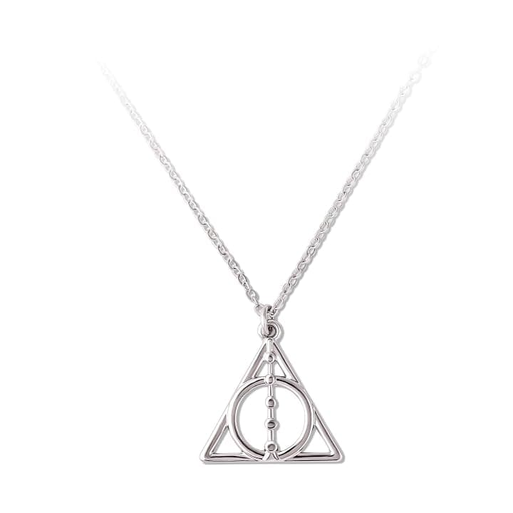 CERDÁ LIFE'S LITTLE MOMENTS Harry Potter - Collana con ciondolo a forma di Doni della Morte, in argento, per bambini e bambine