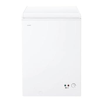 Candy Artico, CCHH 100E, Congelatore a pozzetto, Libera Installazione, 97 Litri, 39/C dB, Funzione Artico, Connesso, Bianco, AxLxP 84,5x54,5x49 cm [Classe di efficienza energetica E]