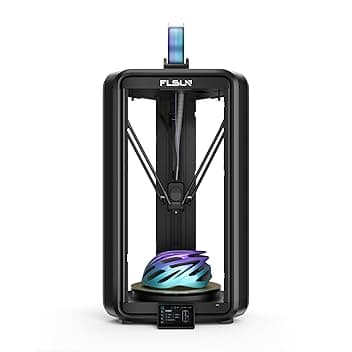 FLSUN T1 Max Stampante 3D Delta, 1000 mm/s Alta Velocità e Precisione, Design Ultra Silenzioso per Ufficio, Ugello in Acciaio & Livellamento Automatico, Area di Stampa Grande 300x300x297 mm