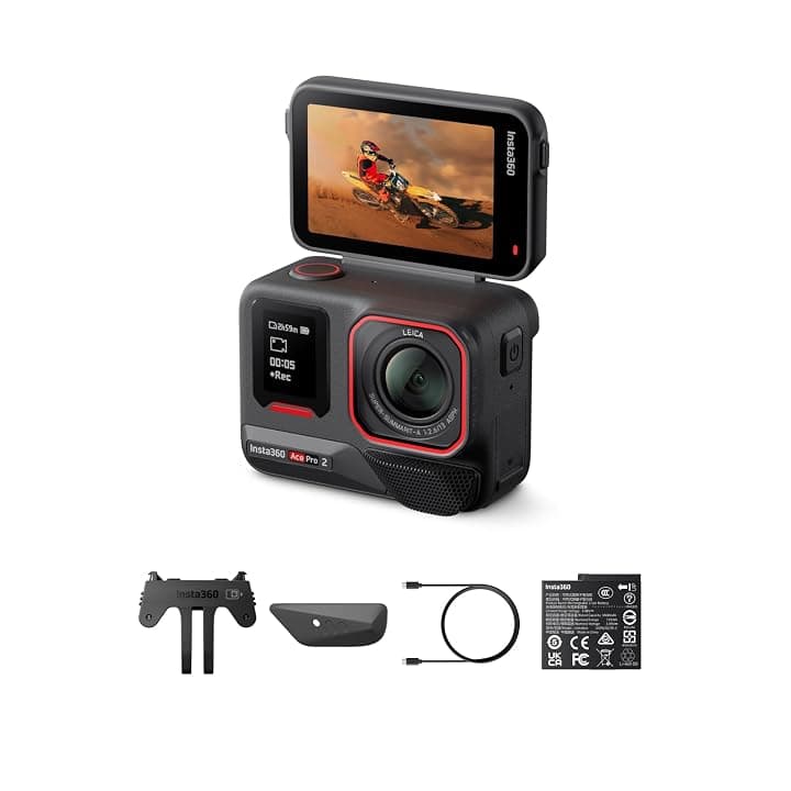 Insta360 Ace Pro 2 Nero Notte - Action cam 8K coprogettata con Leica