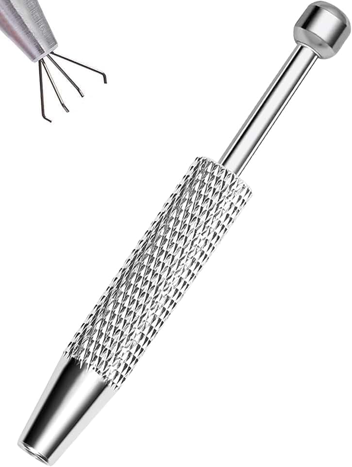 OUFER 6PCS Set di Presa a Sfera, Strumento di Apertura per Sfere di Piercing, 16G 18G Piercing Guiding Needle Tool, Chirurgenstahl Accessori per Piercing a Orecchio e Naso Labret