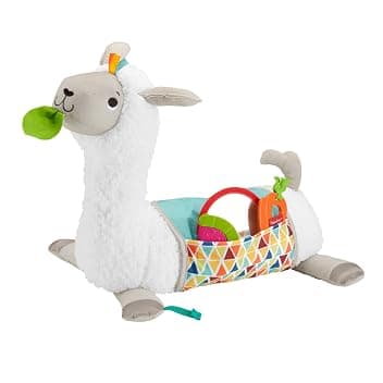 Fisher-Price Morbido Lama Cresci con Me per Il Tummy Time